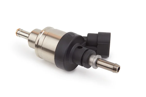 New fuel injectors on isolated background